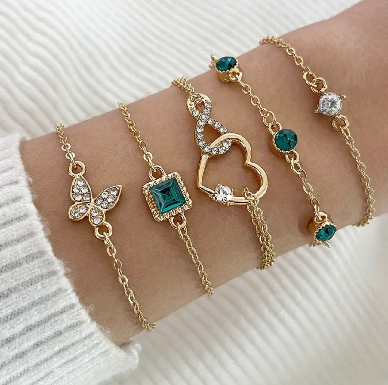 5pcs/Set Retro Style Bracelet